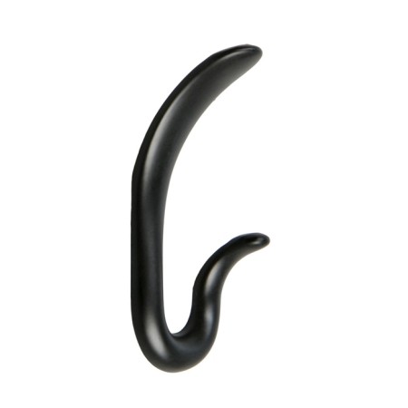 Furniture hook Cappio Duck, two -rod, black color, 4 pcs.