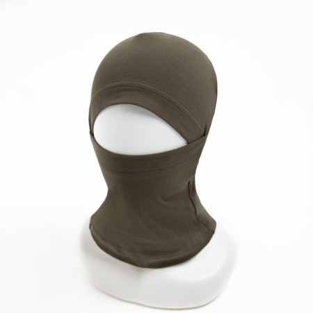 Balaclava plain minku, Khaki color, rr One size-3