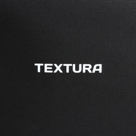 Sports bag, textura, small size, black color-2