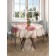 The tablecloth “Tenderness at dawn”, round, Saten, d = 150 cm