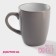 Mug ceramic shade "Dyma", 360 ml, brown color