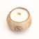 Candle in the coconut aromatic, white tea, soy wax, 8x10 cm, in the box