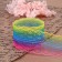 Capricon lace "Rainbow Bright", 45 mm × 10 ± 1 m, color multi -colored No. 1