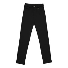 Pants for girls, height 170 cm, black color