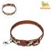 Koshachi collar with a cat's -shaped buckle, 26 x 1 cm, beige