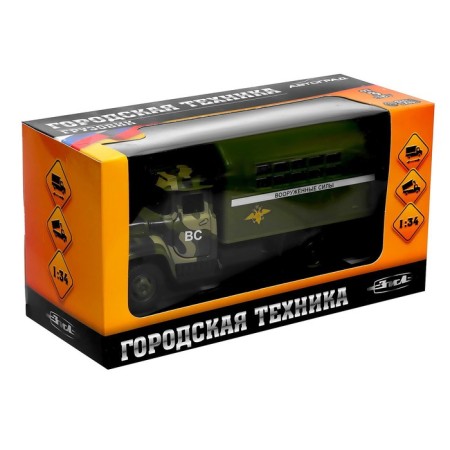 Inertial truck "ZIL. Armed forces ", scale 1:34, light and sound-7