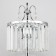 Enlargon decorative lamp Citilux "Inga" CL335831 27x27x56 cm, 3x60W, E14, Gray color