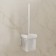 Ersh for the toilet IDDIS SLIDE, 113x103x336 mm, matte glass, chrome