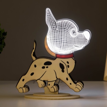 Night Dalmatian Led USB 17x7x19 cm Risalux-2