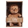 Soft toy "Hedgehog Kolyunchik" with glasses, 15 cm