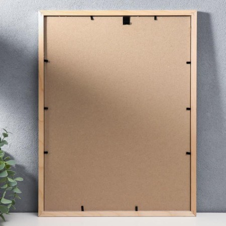 Photo frame pine С19 silver 30x40 cm (plastic screen)-4