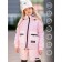 Jacket for girls, height 116 cm, pink color
