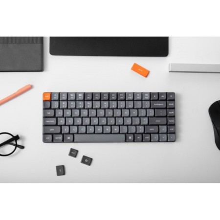 Wireless mechanical ultra-thin Keyboard QMK Keychron K3 Max, 84 keys, RGB-subsi 108244-2