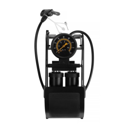 Necessary pump with manometer, 2 cylinders-1
