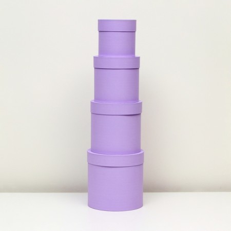 Set of hats 4 in 1 "Lilac", 20 × 20 ‒13 × 13 cm-2