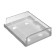 Lender box for stationery, 210 x 175 x 65mm, transparent