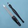 Manicure set, 2 objects, black/silver color