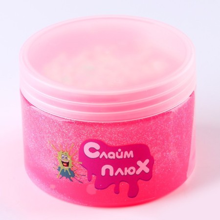Slime Plus "Sea", with sparkles and balls, assorted