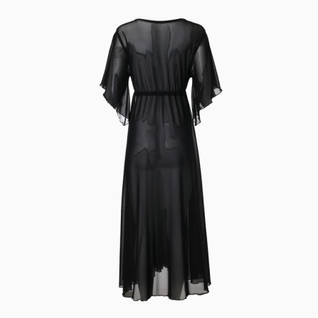 Tunic beach female, black color, size 50-11