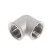 STI square, 1/2 ", internal, nickelled brass