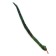 Soft toy "Snake", green with a white tummy, 95 cm