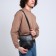 Male bag, black color