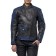 Women's leather jeans jacket Teacher Jeans, L