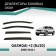 Defly window deflectors for Nissan Qashqai+2 (NJ10), 2008-2014