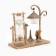 Sanding clock "Street flashlight", souvenir, with backlight, 15.5 x 6.5 x 15.5 cm