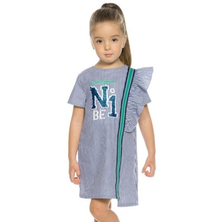 Dress for girls, height 110 cm, white color