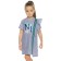 Dress for girls, height 110 cm, white color