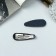 Invisibility for hair "Adeli" (set 2 pcs) shine continuous, 5 cm, black