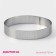 The form perforated for baking is the “circle”, d = 18 cm, the color is silver