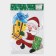 Decorative decoration (stand) "Santa Claus with a gift" 33x25.5 cm