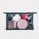 Lightning cosmetic bag, green color