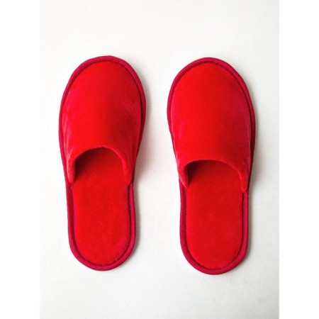 Women's slippers amarohome, size 36-38, red color-2