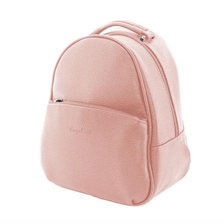 Women's backpack (B2834-09140) genuine leather, pink, 1x240x23 cm