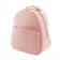 Women's backpack (B2834-09140) genuine leather, pink, 1x240x23 cm