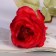 Artificial flowers "silk rose" d-10 cm 45 cm, red
