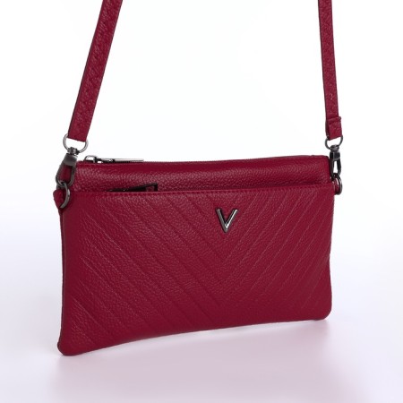Women's bag, 24*6*14, depth on the valve, regure is a belt, red-2