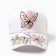 Baseball cap "Butterflies", white color, size 54
