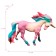 Figure "World of Fantasy: Lilac unicorn with a color mane"