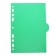 Separator of sheets A5 (210 x 165 mm) color, 5 sheets, "Devente. Pastel" polypropylene 140 μm, individual packaging