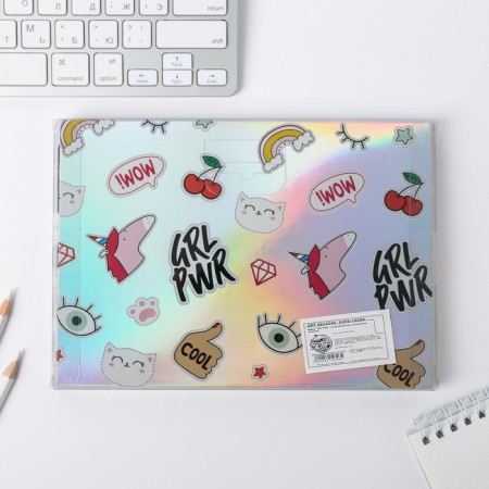 GRL PWR set: 40l diary, passport cover-6