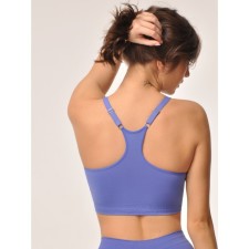 Female top on thin adjustable straps Mirey Top Sport Spalla Stretta, size 44-46, color Lilac