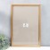 Photo frame plastic 30x45 cm, aged gold (plastic screen)