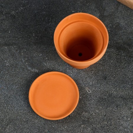 Flower pot H11, D12, 0.5L, TERROKOT-2