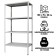 Metal rack MS-152, 150x75x20 cm