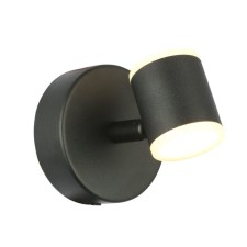 Wall lamp ST LUCE. SL1597.401.01. Formolla. 1x6 W, LED, 3000K, 468 LM, 10x10 cm, black color
