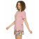 Female set, size XS, pink color
